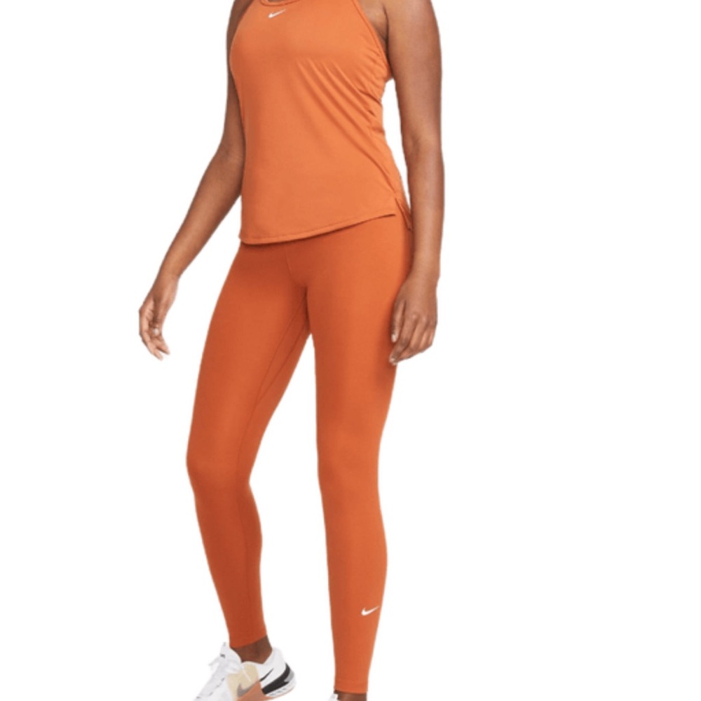 Nike Orange Athletic Leggings